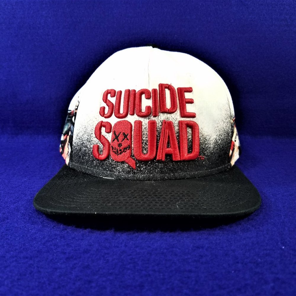 Suicide Squad Stitched - Characters printed Snap Back Hat.